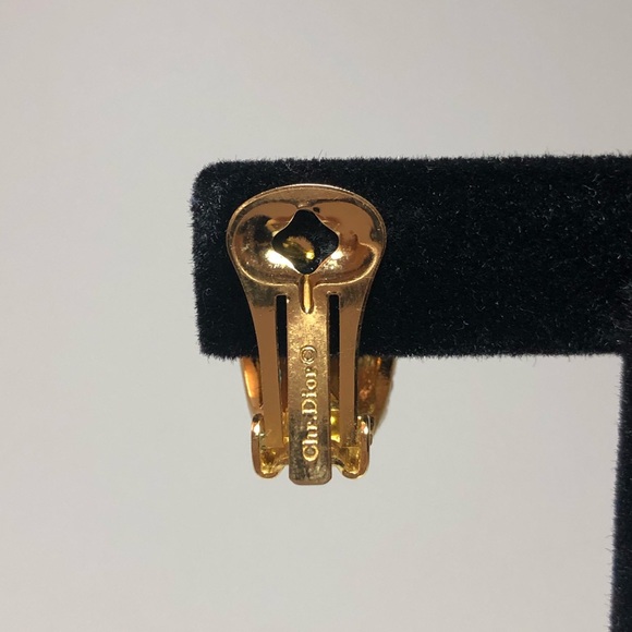 SOLD Vintage Christian Dior Earrings - Picture 3 of 3